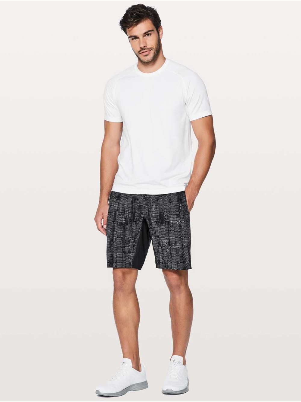 lululemon athletica Men's Black T.H.E shorts *linerless